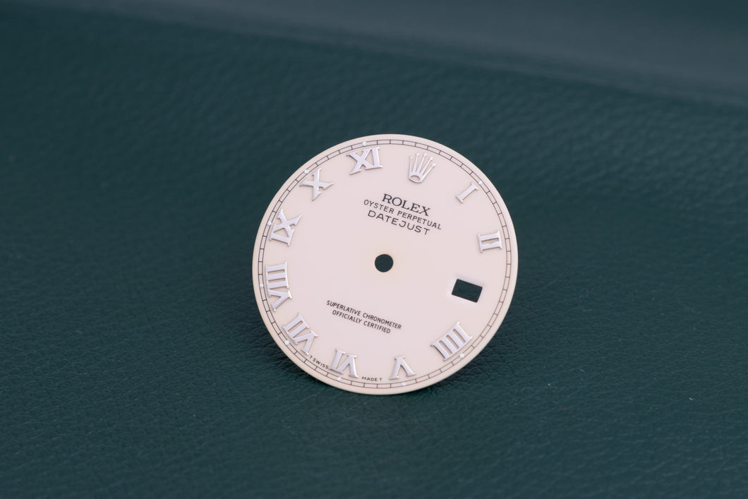 Rolex Datejust Cream Roman Dial for 16014 - 16234 FCD25151