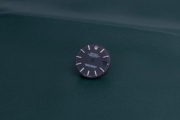 Load image into Gallery viewer, Rolex Ladies Black stick dial for model 69174 FCD25164
