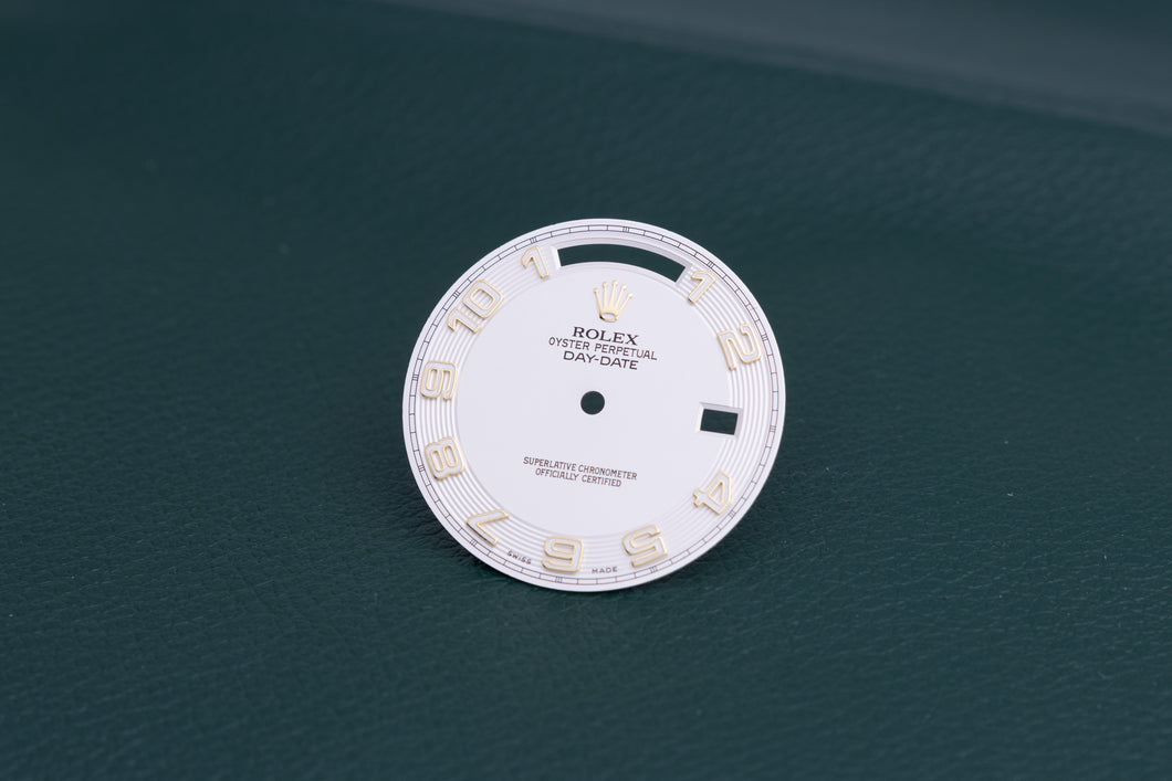 Rolex Daydate II 41mm Cream Concentric Arabic Dial for 218238 FCD25181