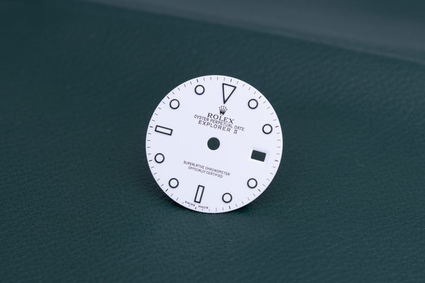 Load image into Gallery viewer, Rolex Explorer II White Swiss Made Dial for 16570 - 16550 FCD25285
