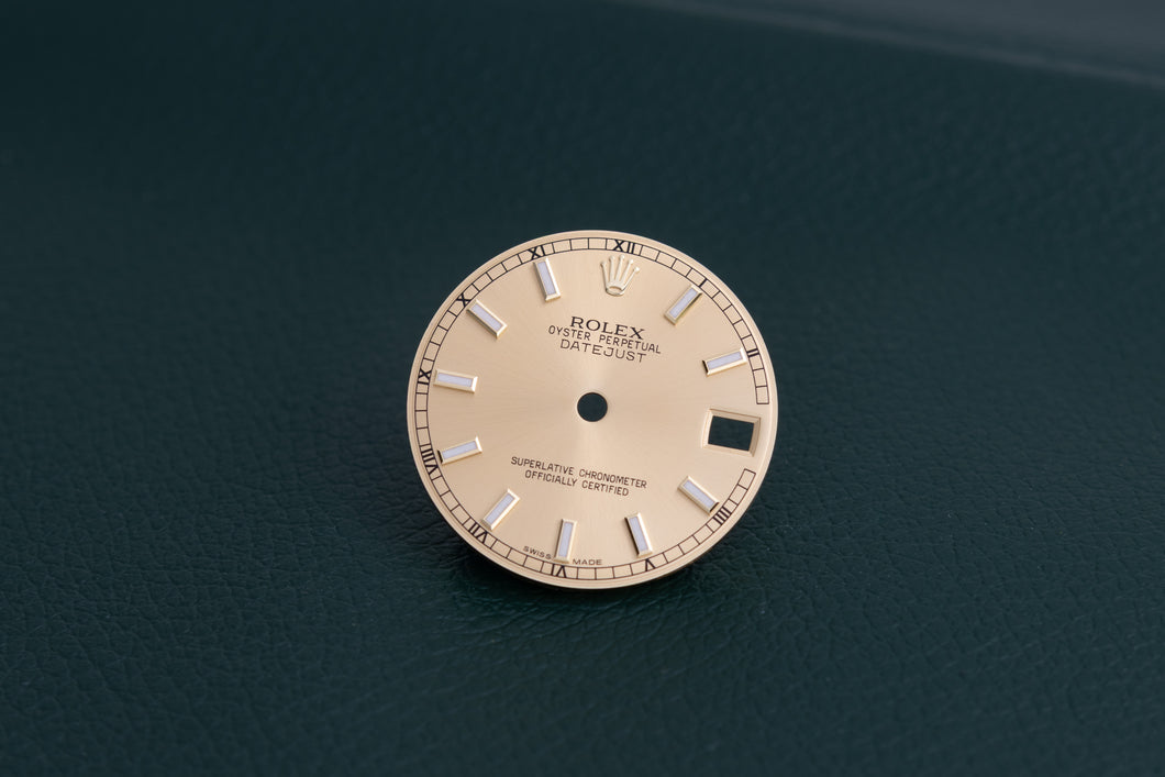Rolex Midsize Champagne Index dial for model 178273 - 178278 FCD26142