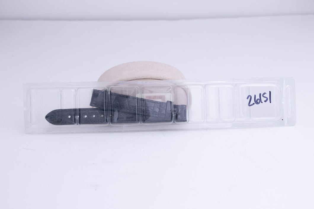 Genuine Rolex Sealed Black Croc Strap 335121 FCD26151