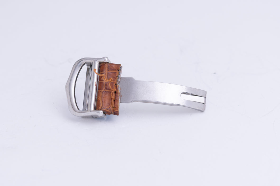 Cartier Santos 18mm Stainless Steel Deployment Buckle Watch Clasp OEM FCD26154