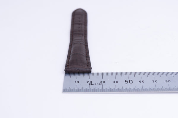 Load image into Gallery viewer, Patek Philippe 21mm brown Leather Band FCD26166
