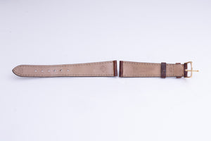 Patek Philippe 17mm USED Brown Leather Strap W Buckle FCD26318