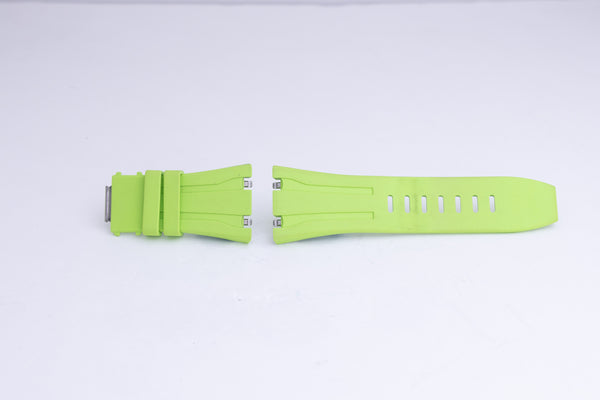 Load image into Gallery viewer, AUDEMARS PIGUET DIVER LIME GREEN RUBBER STRAP 30x24MM (For 44MM AP Offshore) FCD26419

