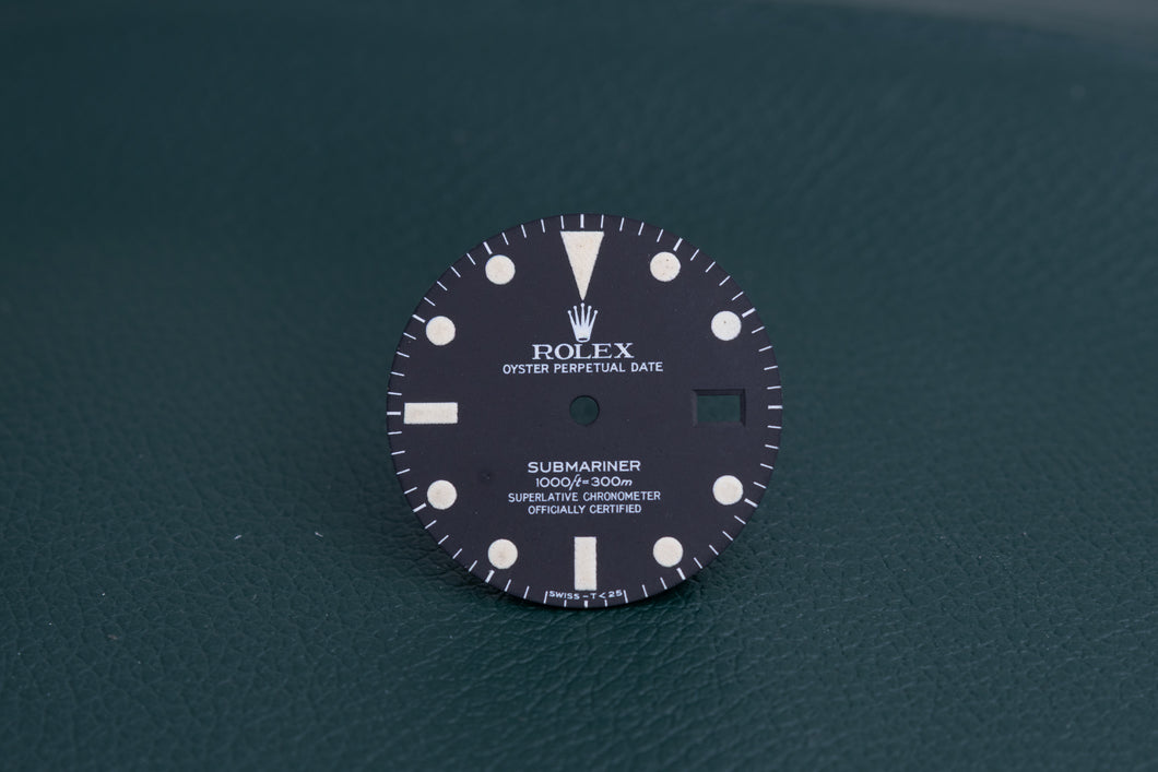 Rolex Submariner Matte Black Dial for 16800 FCD26426