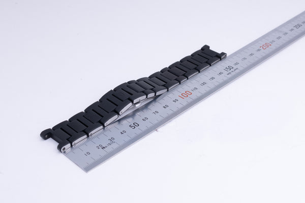 Load image into Gallery viewer, Cartier Pasha Black Stainless Steel Bracelet FCD26435
