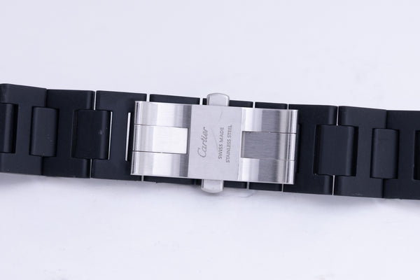 Load image into Gallery viewer, Cartier Pasha Black Stainless Steel Bracelet FCD26436
