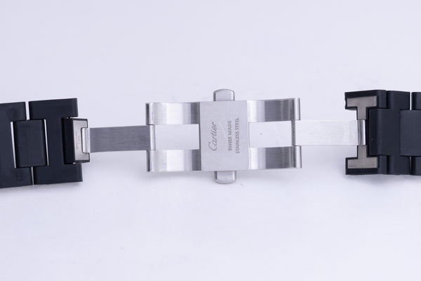 Load image into Gallery viewer, Cartier Pasha Black Stainless Steel Bracelet FCD26436
