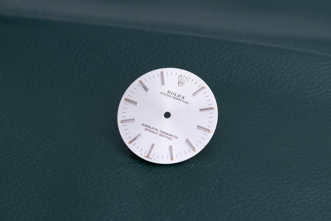 Rolex Oyster Perpetual Silver stick dial for model 1007 FCD26477
