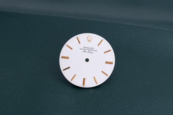 Load image into Gallery viewer, Rolex Air-King Silver Spear Marker dial for model 5500 - 5507 FCD26484
