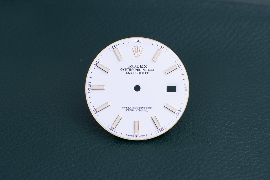 Rolex Datejust 41 White Stick Dial for 126333 FCD26500