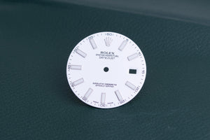 Rolex Datejust II White Index Dial for model 116334 - 116300 FCD26517