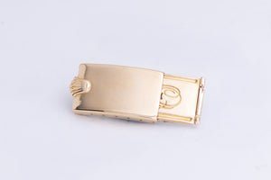 Rolex 18k Yellow Gold Big Logo Bracelet Buckle Clasp 13.95 g circa 1959 FCD26531