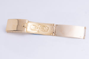 Rolex 18k Yellow Gold Big Logo Bracelet Buckle Clasp 13.95 g circa 1959 FCD26531