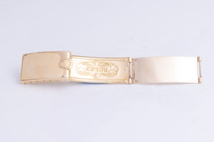 Rolex 18k Yellow Gold Big Logo Bracelet Buckle Clasp 13.95 g circa 1959 FCD26531