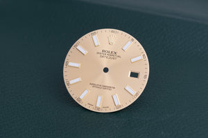Rolex Champagne Index Datejust II Dial for model 116333 FCD26534
