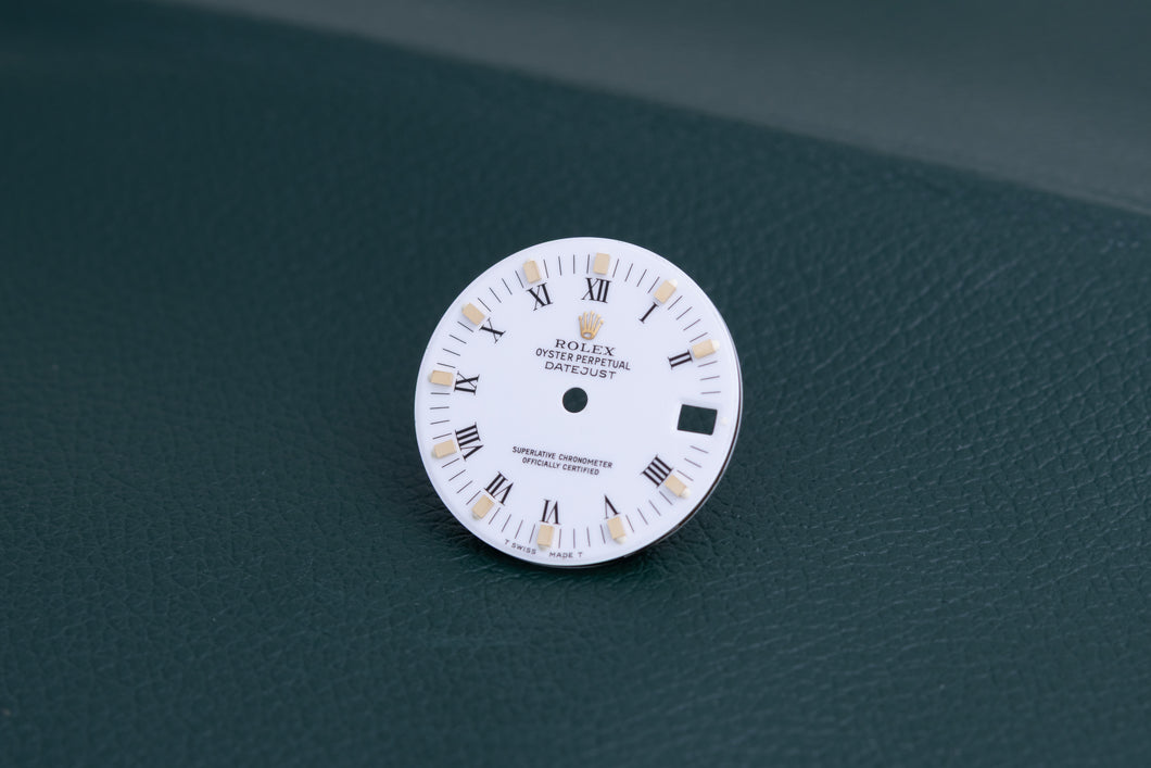 Rolex Midsize White Peg dial for model 68273 FCD26548