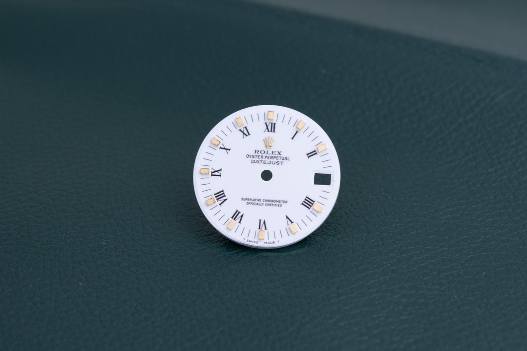 Rolex Midsize White Peg dial for model 68273 FCD26549