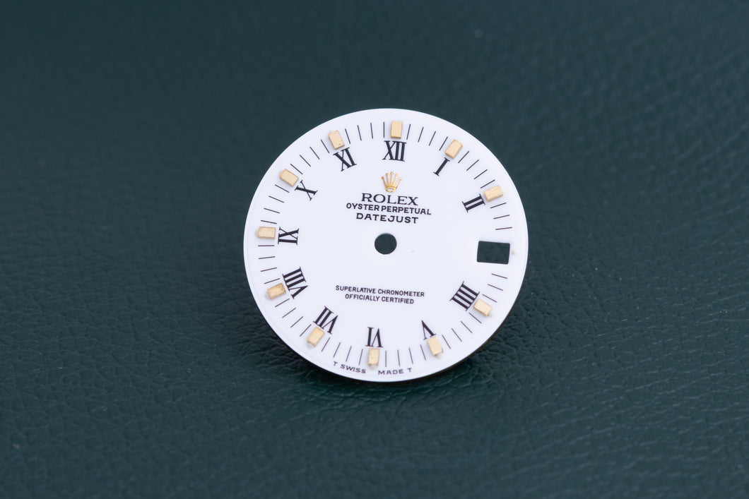 Rolex Midsize White Peg dial for model 68273 FCD26550