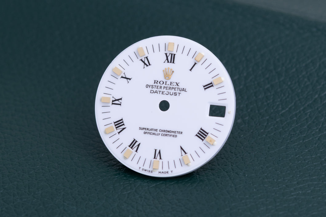 Rolex Midsize White Peg dial for model 68273 FCD26551