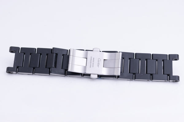 Load image into Gallery viewer, Cartier Pasha Black Stainless Steel Bracelet FCD26580
