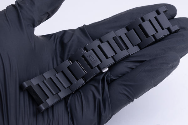 Load image into Gallery viewer, Cartier Pasha Black Stainless Steel Bracelet FCD26580
