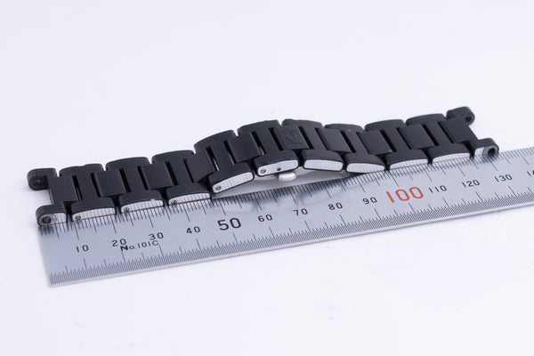 Load image into Gallery viewer, Cartier Pasha Black Stainless Steel Bracelet FCD26580
