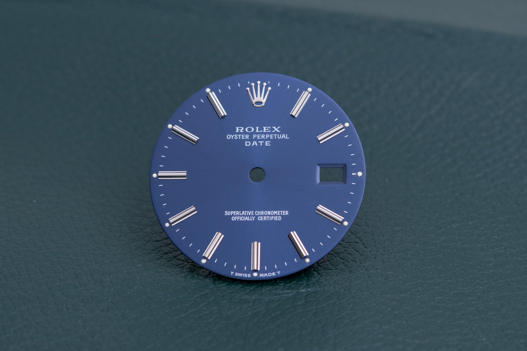 Rolex Blue Stick Marker Date dial for model 15000 - 15200 FCD26627