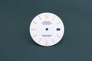 Rolex Datejust White Stick Marker Dial with Hands for 16013 - 16233 FCD26684