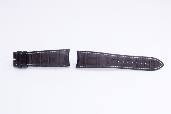 Load image into Gallery viewer, Audemars Piguet 22mm dark brown leather strap FCD26730

