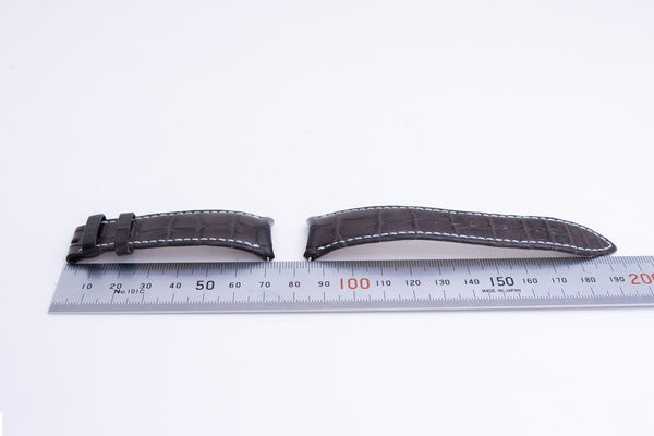 Load image into Gallery viewer, Audemars Piguet 22mm dark brown leather strap FCD26730
