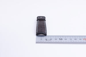 Audemars Piguet 22mm dark brown leather strap FCD26730