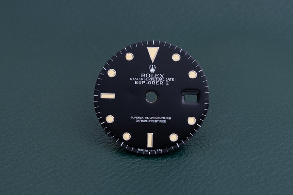 Load image into Gallery viewer, Rolex Explorer II Black Dial for 16550 FCD26767
