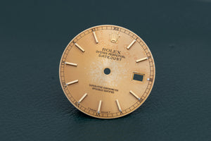 Rolex Champagne Tropical faded Stick marker Dial for model 16013 FCD26779