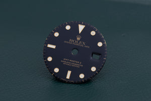 Rolex Black GMT Master II Dial for 16713 - 16718 DAMAGED FCD26784
