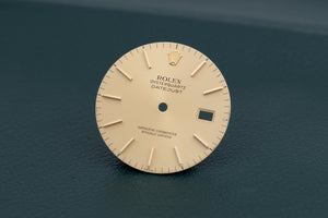 Rolex OysterQuartz Datejust champagne stick for model 17013 FCD26787