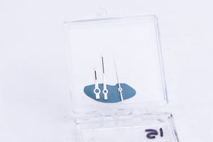 Rolex White Gold Tritium hand set for caliber 1570 FCD27120