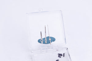 Rolex White Gold Tritium hand set for caliber 1570 FCD27123