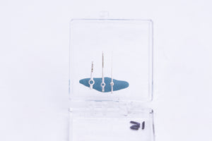 Rolex White Gold Tritium hand set for caliber 1570 FCD27128