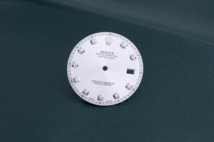Rolex Datejust II Silver Diamond Dial for model 116300 - 116334 FCD27207