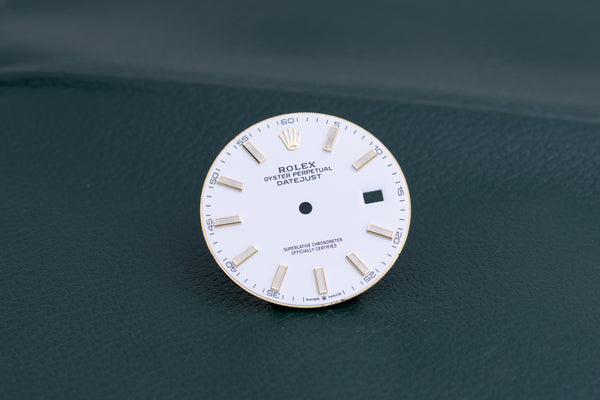 Load image into Gallery viewer, Rolex Datejust 41 White Stick Dial for 126333 FCD27244

