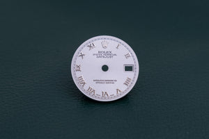 Rolex Datejust Rhodium Roman dial for model 69174 - 79174 FCD27278