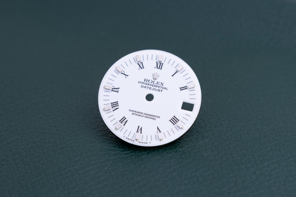 Load image into Gallery viewer, Rolex Datejust Midsize white peg dial for 68274 FCD27286
