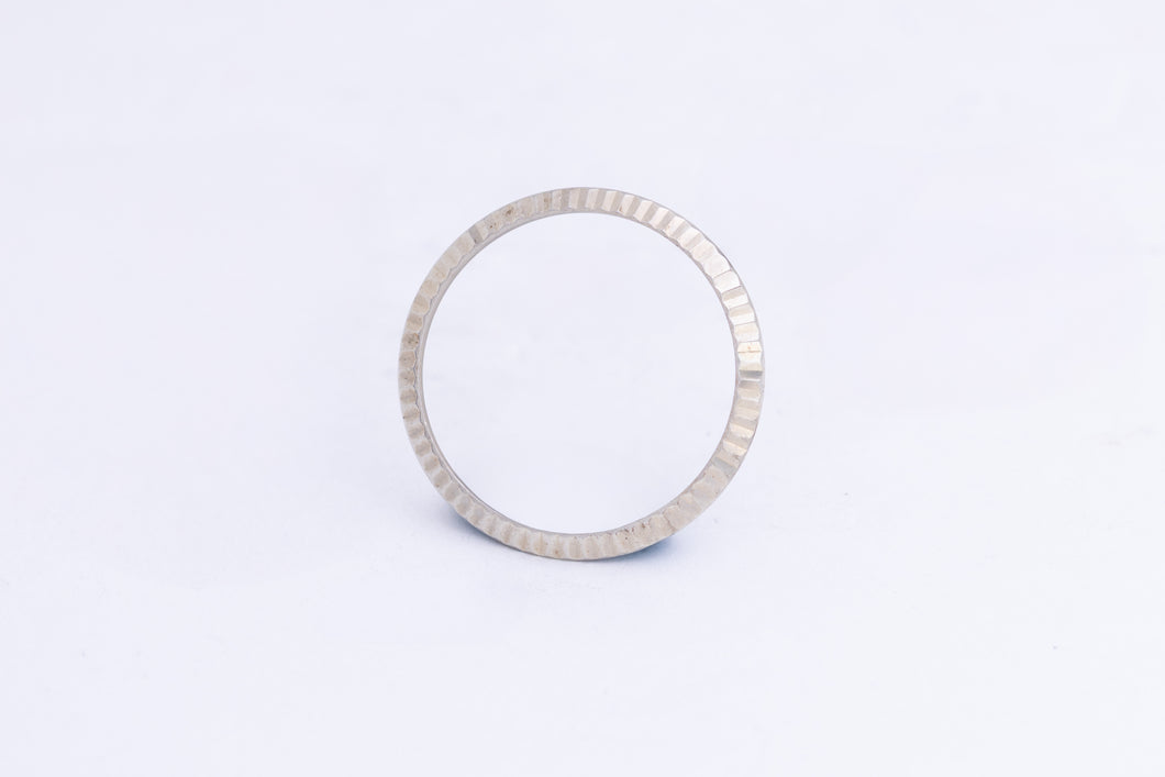 Rolex Ladies Datejust White Gold Fluted Bezel 1.78g FCD27301