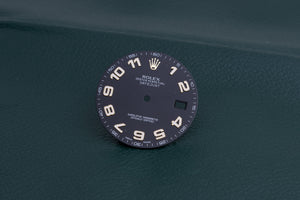 Rolex Datejust 41 Black Arabic dial ( scratches ) for model 116333 FCD27355