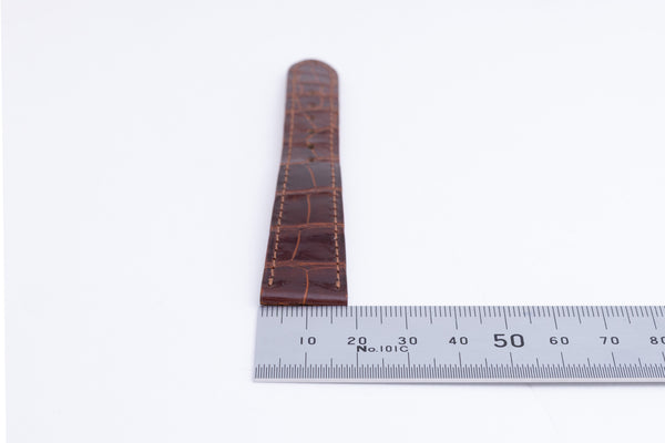 Load image into Gallery viewer, Patek Philippe brown 18mm Strap FCD27403
