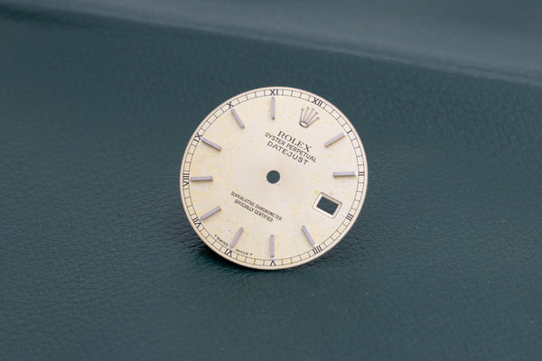 Load image into Gallery viewer, Rolex Datejust Tropical Lemon Silver dial for model 16014 - 16234 FCD27445
