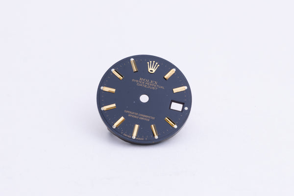 Load image into Gallery viewer, Rolex Ladies Blue Enamel Stick dial for model 69173 - 69178 FCD27446
